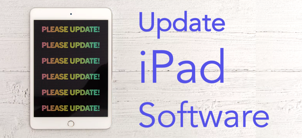 Please update ipad software